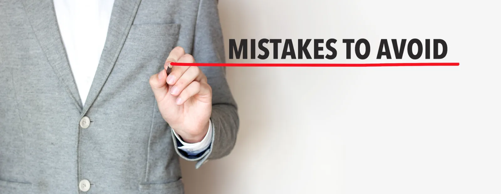 mistakes to avoid
